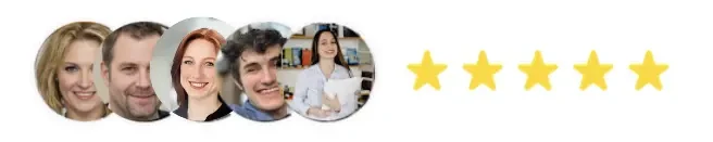 Happy users and 5-star rating