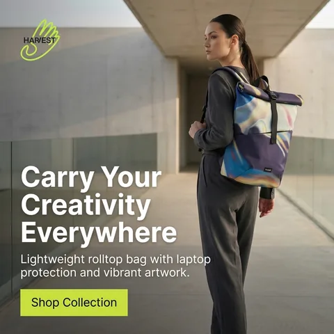 Harvest banner generated by Aiter: Carry Your Creativity Everywhere